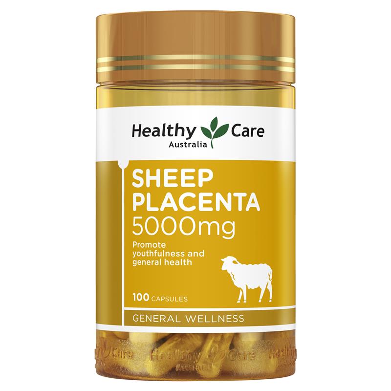 Healthy Care nhau thai cừu 5000mg 100 viên