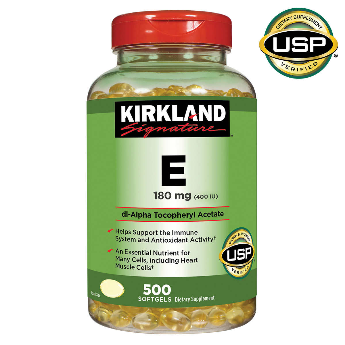 Kirkland Vitamin E 400IU 500 viên