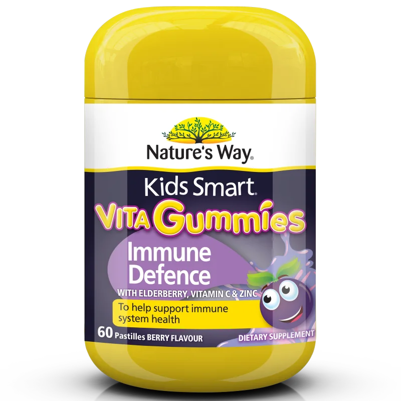 Nature's Way kẹo dẻo tăng đề kháng 60 viên cho bé từ 2 tuổi