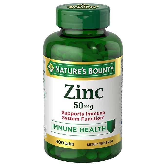 Nature’s Bounty Zinc 50mg 400 viên - Bổ sung kẽm