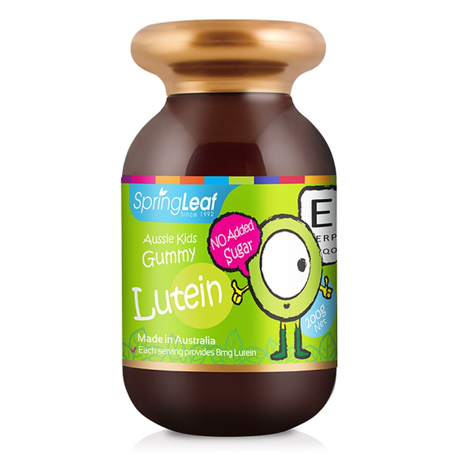 SpringLeaf Kids Lutein Gummies 200g 80 viên - Bổ mắt cho bé từ 2 tuổi