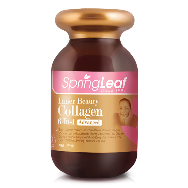 SpringLeaf Collagen 6in1 90 viên