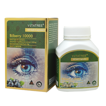 Vitatree Bilberry 10000 - Bổ mắt 60 viên