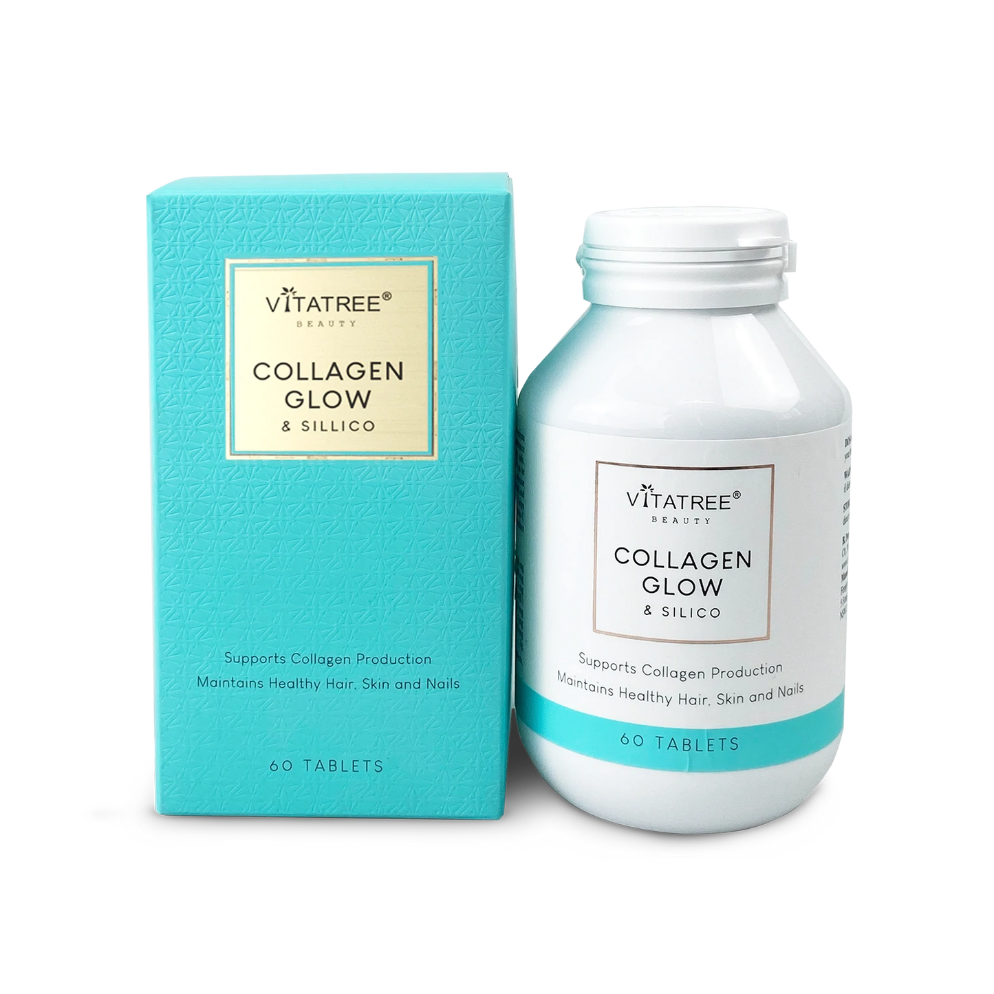 Vitatree Collagen Glow&Silico 60 Viên