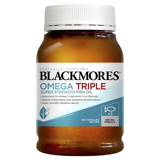 Blackmores dầu cá Triple 150 viên