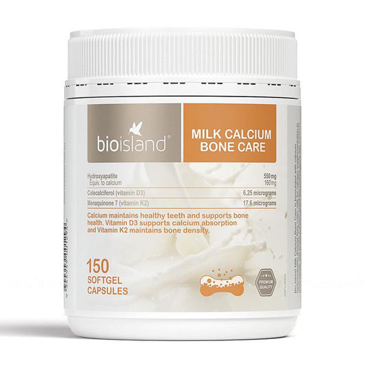 Bio Island Milk Calcium Bone Care 150 Viên - Bổ Sung Canxi