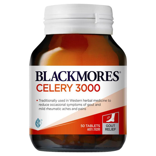 Blackmores Celery 50 viên - Trị Gout