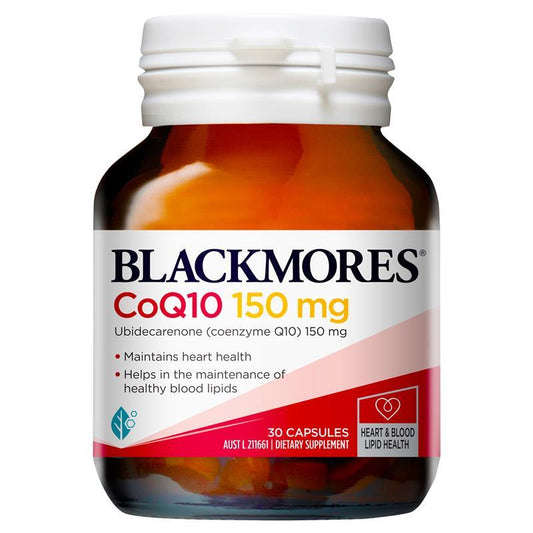 Blackmores bổ tim mạch CoQ10 150mg 30 viên