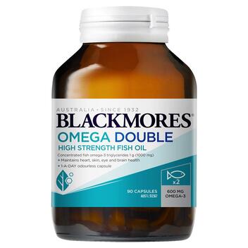 Blackmores Omega Double High Strength Fish Oil 90 - Dầu cá