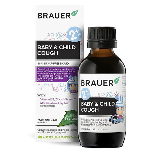 Brauer Baby & Child Cough 100ml - Giảm ho cho bé