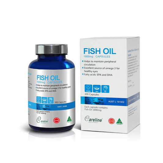 Careline Blue Summit Salmon Fish Oil Omega-3 300 viên - Dầu cá
