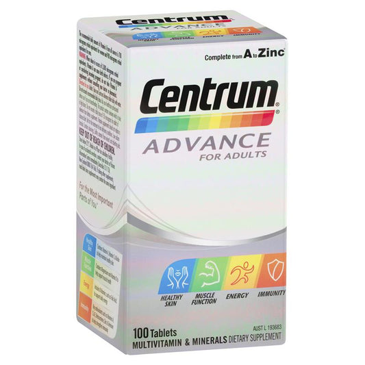 Centrum Advance 100v - Vitamin tổng hợp cho người lớn