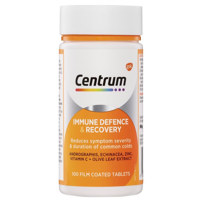 Centrum Immune Defence & Recovery 100 Capsules - Tăng đề kháng