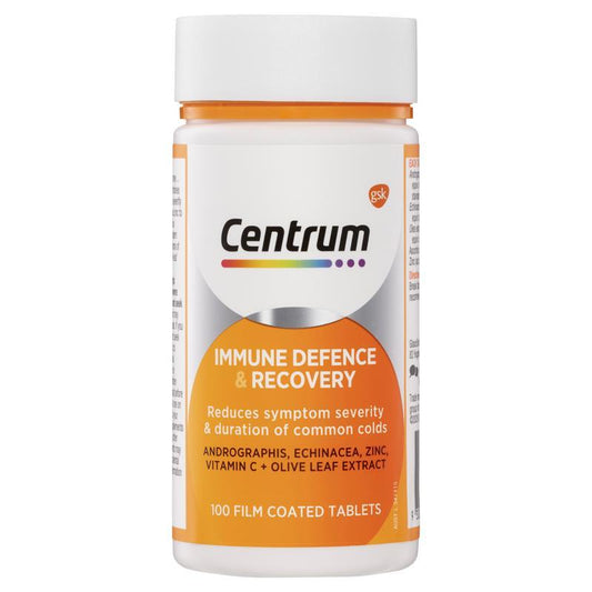 Centrum Immune Defence & Recovery 100 Capsules - Tăng đề kháng