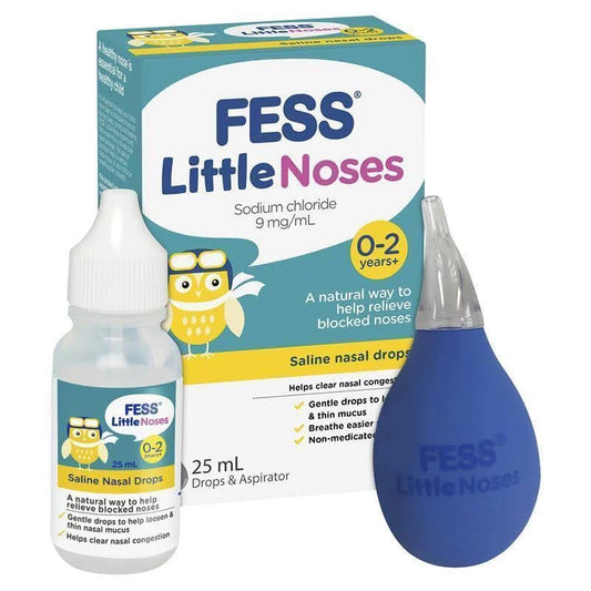 Fess rửa mũi 25ml cho bé 0-2 tuổi