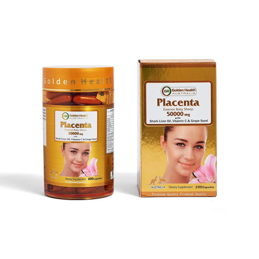 Golden Health Nhau thai cừu 50000mg 100 viên