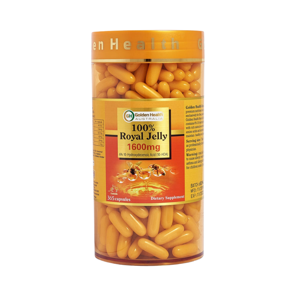 Golden Health Sữa ong chúa 1600mg 365v