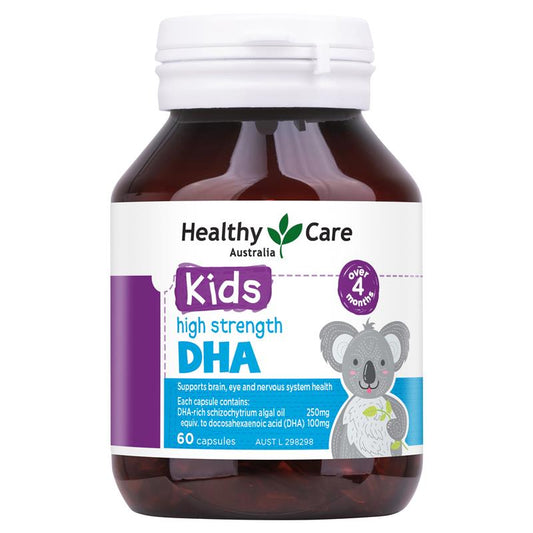Healthy Care DHA Kids 60 viên - Bổ Sung DHA Cho Bé Từ 4 Tháng Tuổi