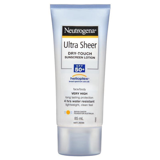 Neutrogena Ultra Sheer Body Lotion SPF50+ 85mL - Kem chống nắng