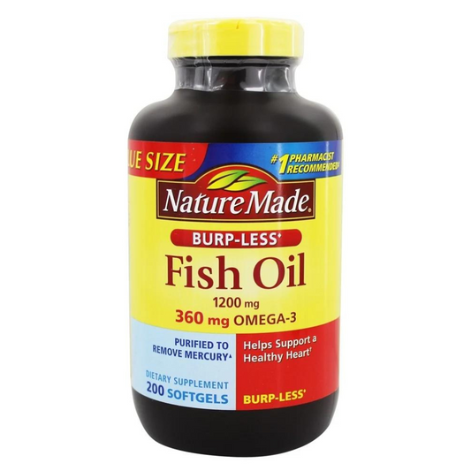 Nature Made dầu cá 1200mg 200 viên