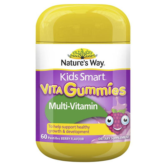 Nature's Way kẹo dẻo bổ sung vitamin rau củ cho bé trên 2 tuổi 60 viên