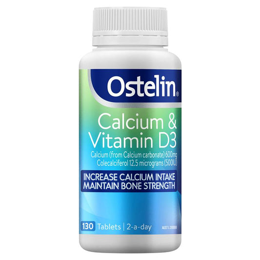 Ostelin Calcium & Vitamin D3 130 Viên - Canxi Cho mẹ bầu