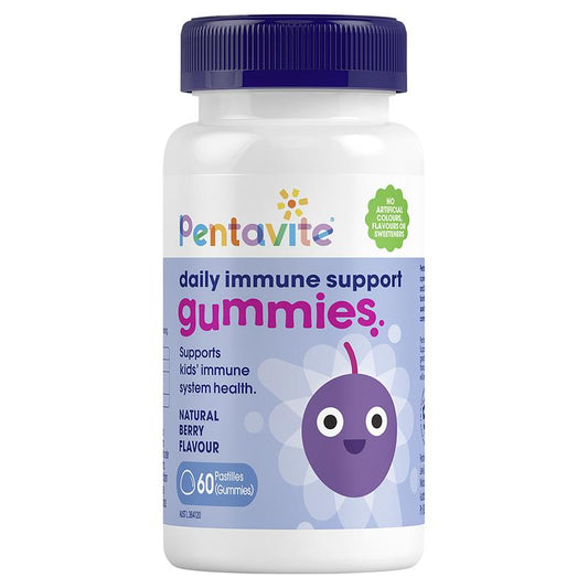 Pentavite Daily Immune Daily Kids Gummies 60 viên - Kẹo tăng đề kháng cho bé 2-12 tuổi