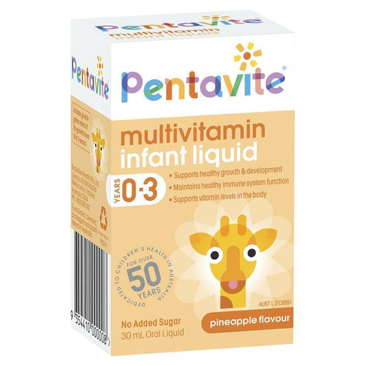 Penta-Vite Infant Drops 30ml - Vitamin tổng hợp cho bé 0-3 tuổi