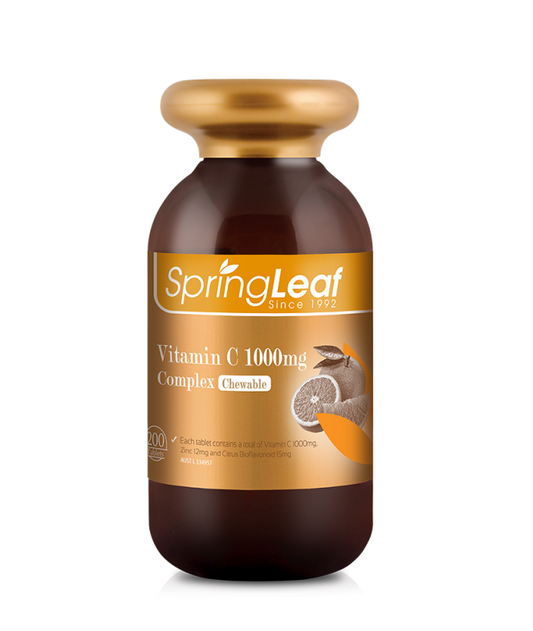 SpringLeaf Viên ngậm Vitamin C 1000mg 200v