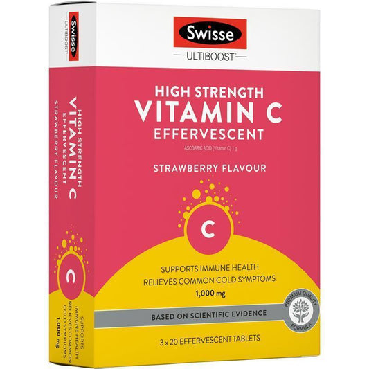 Swisse Viên sủi Vitamin C 60v
