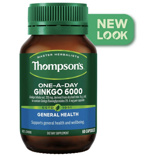 Thompson Bổ Não Ginkgo 6000mg 60 viên
