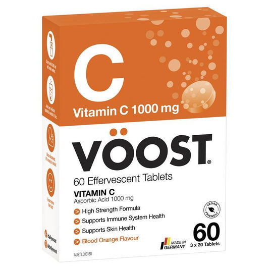 Voost viên sủi vitamin C 60 viên